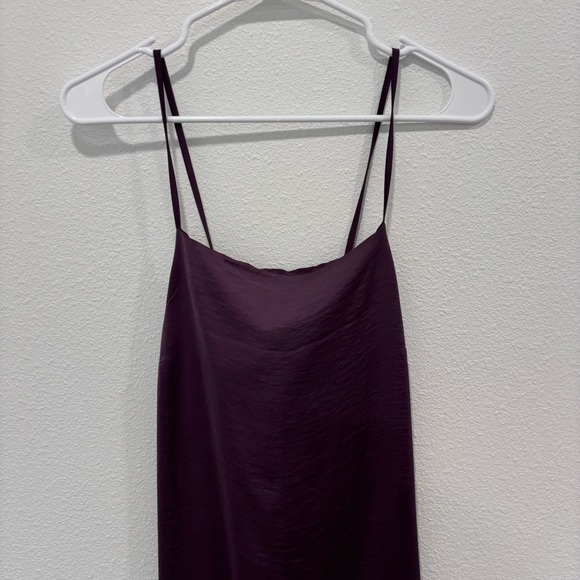 Madewell Purple Slip Dress Size 6 - Picture 2 of 9